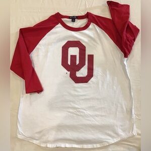 Vintage OU baseball playoff shirt